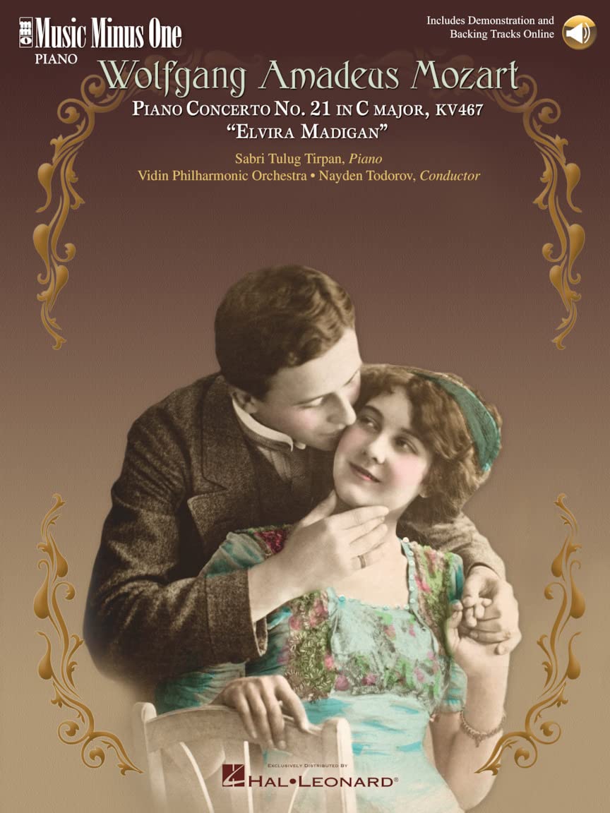 Mozart - Concerto No. 21 in C Major, KV467 "Elvira Madigan" Music Minus One Book/Online Audio