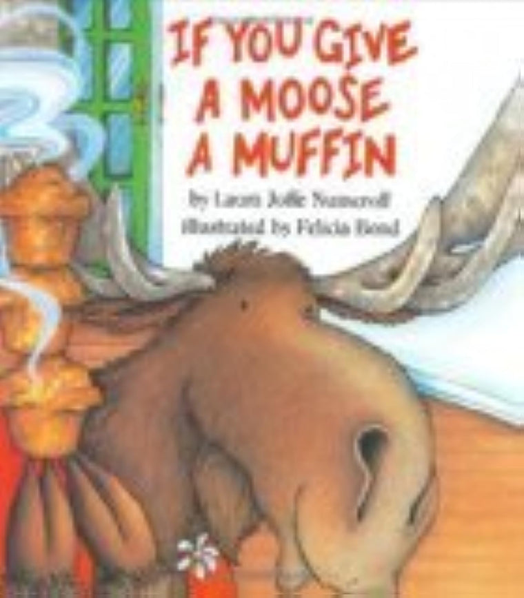 If You Give a Moose a Muffin — back cover