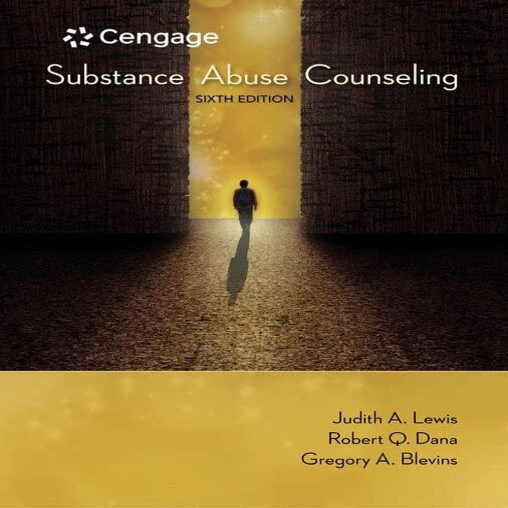 Substance Abuse Counseling (MindTap Course List)