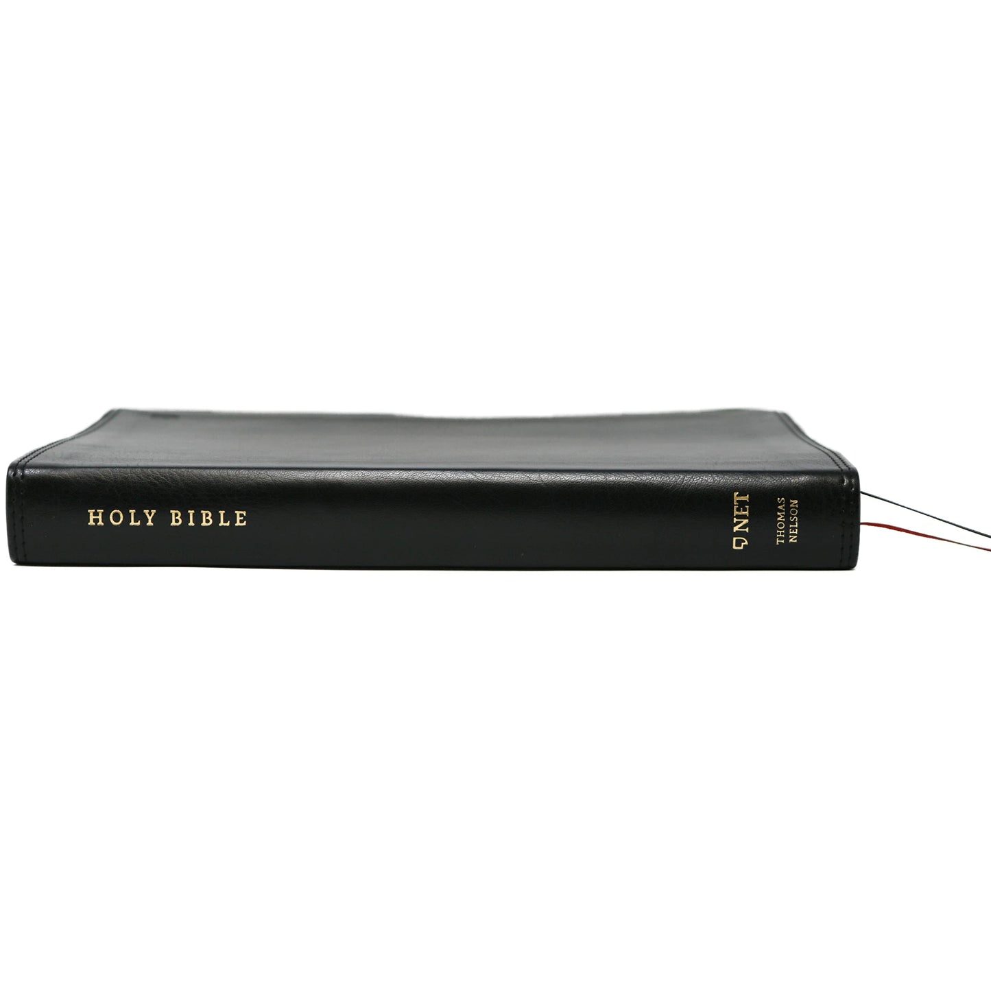 NET Bible, Thinline Large Print, Leathersoft, Black, Comfort Print: Holy Bible