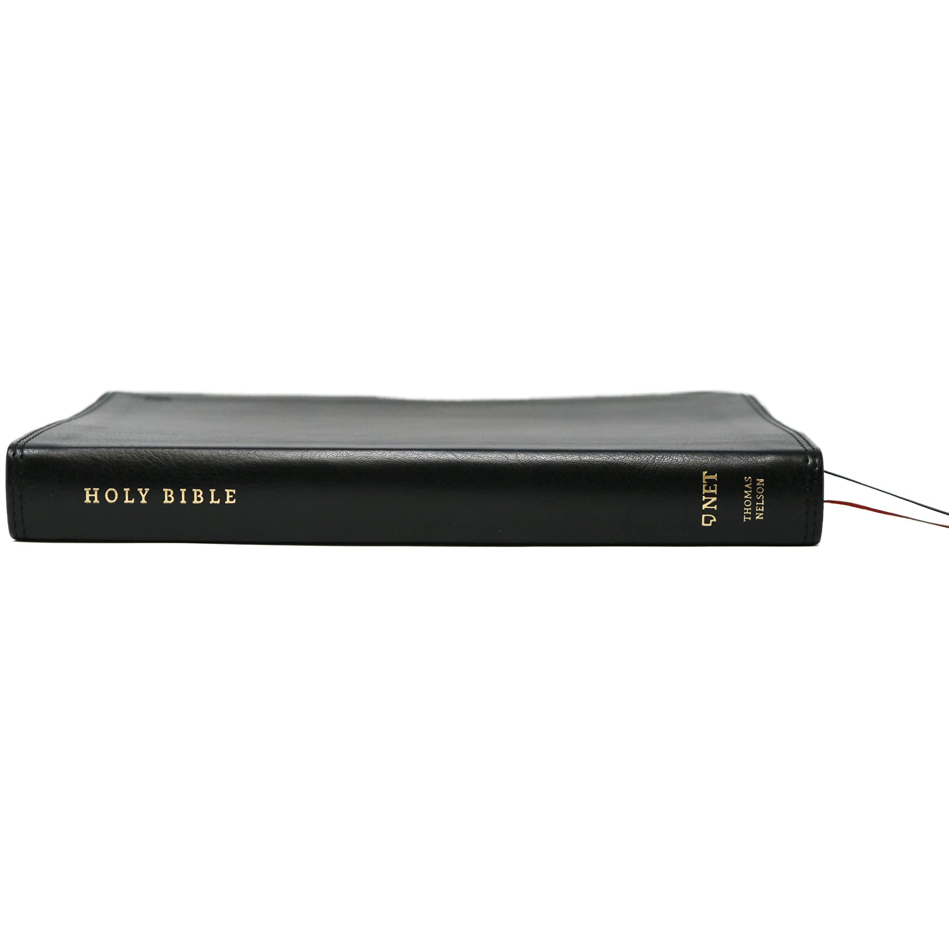 NET Bible, Thinline Large Print, Leathersoft, Black, Comfort Print: Holy Bible