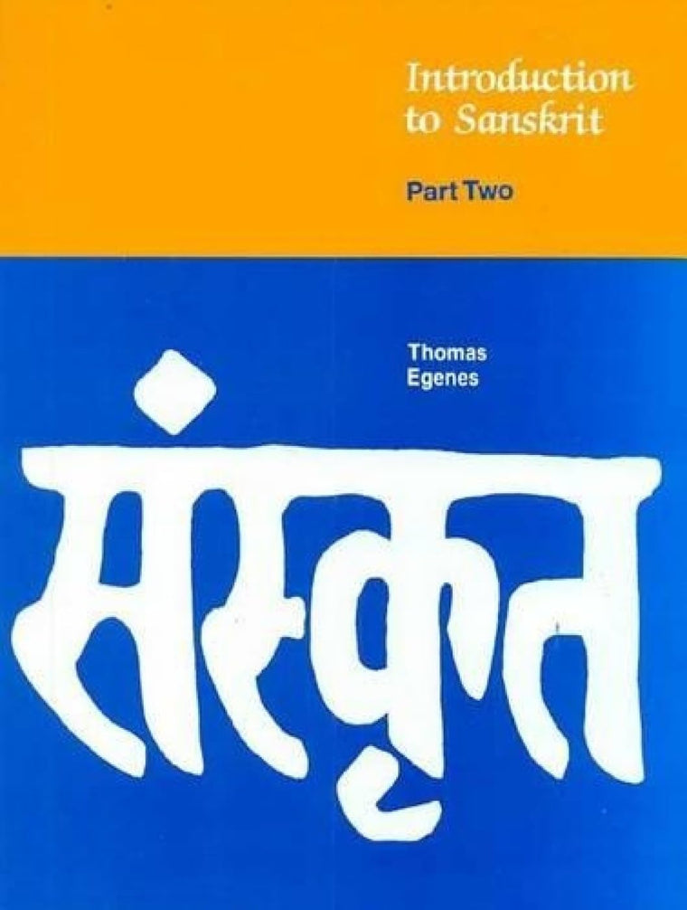 Introduction to Sanskrit, Part 2