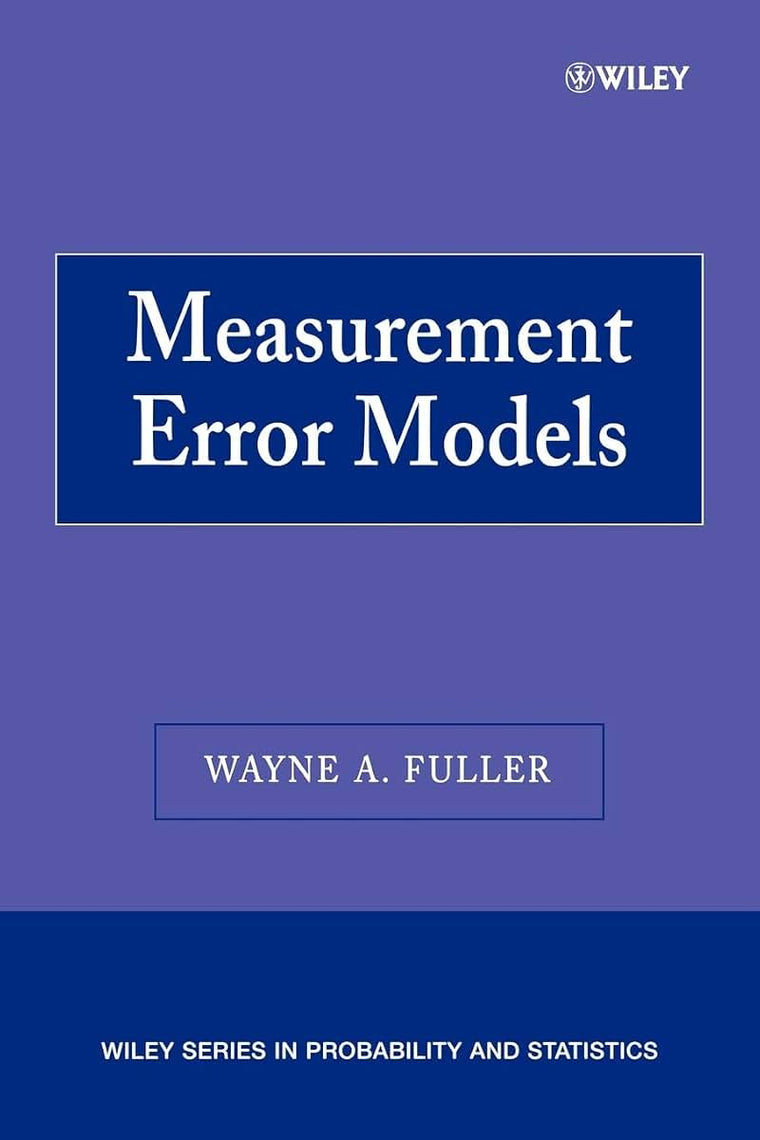 Measurement Error Models