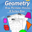 Humble Math - Area, Perimeter, Volume, & Surface Area: Geometry for Beginners - Workbook with Answer Key (KS2 KS3 Maths) Elementary, Middle School, High School Math - Geometry for Kids