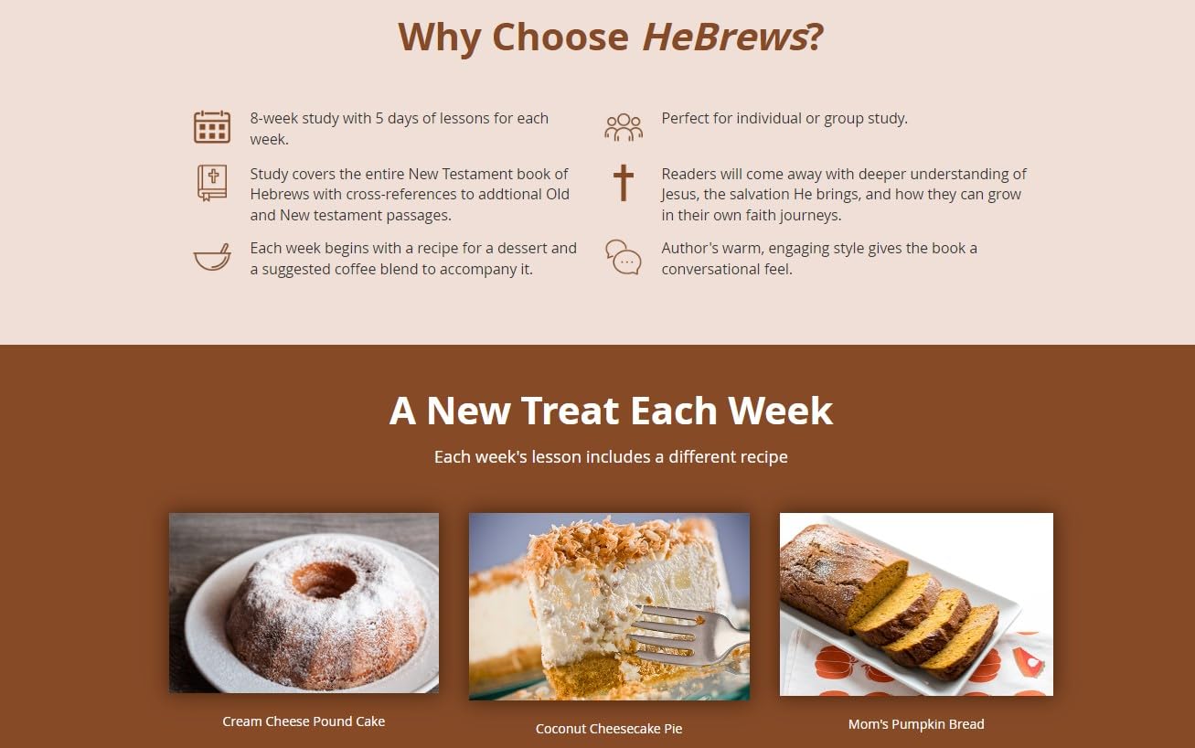 HeBrews: A Better Blend - An Eight-Week Bible Study