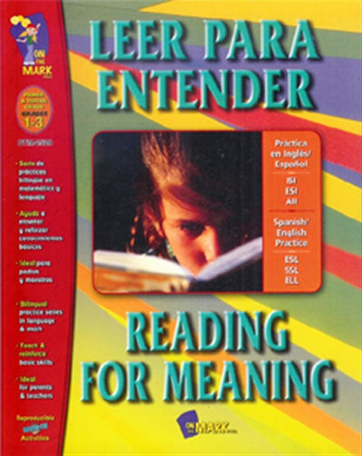 Leer Para Entender: Primer a Tercer Grado (Practica en Ingles/Espaol)
