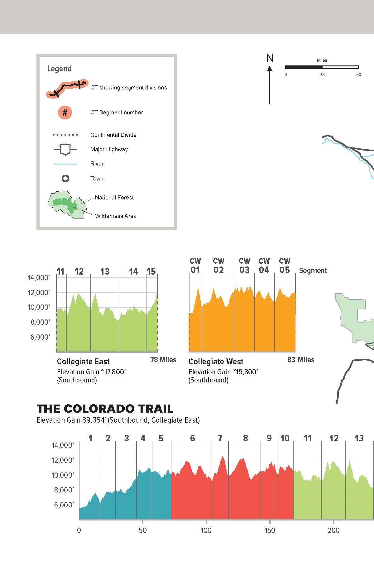 The Colorado Trail, 10th Edition (Colorado Mountain Club Guidebooks)
