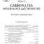 Carbonates: Mineralogy and Chemistry (Reviews in Mineralogy & Geochemistry, 11)