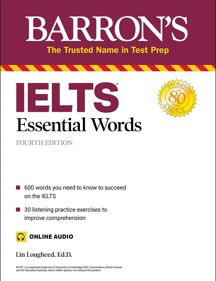 IELTS Essential Words (with Online Audio) (Barron's Test Prep)