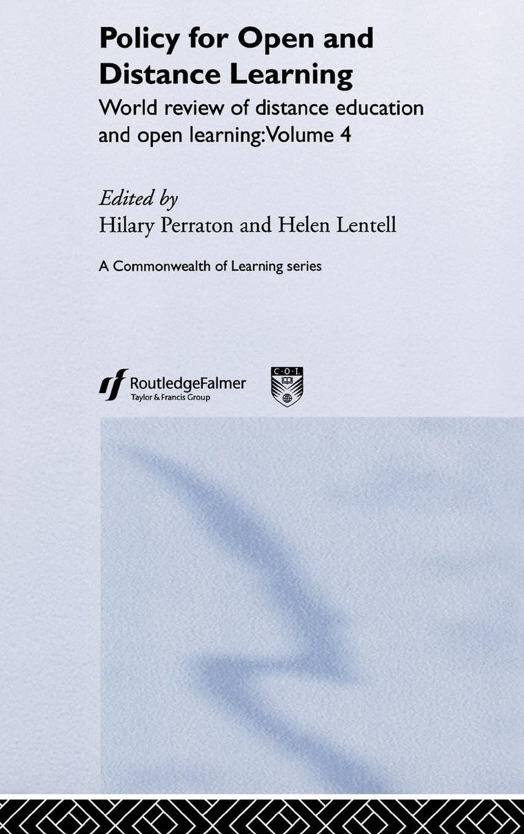 Policy for Open and Distance Learning: World review of distance education and open learning Volume 4