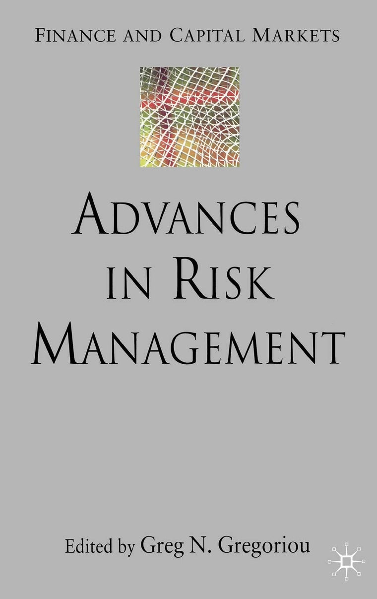 Advances in Risk Management (Finance and Capital Markets Series)