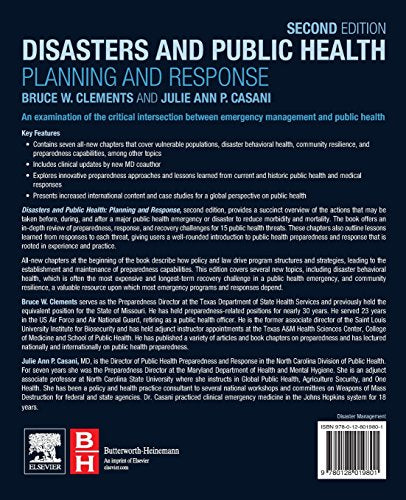 Disasters and Public Health: Planning and Response