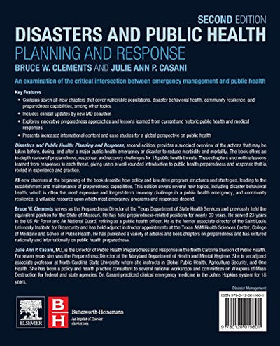 Disasters and Public Health: Planning and Response