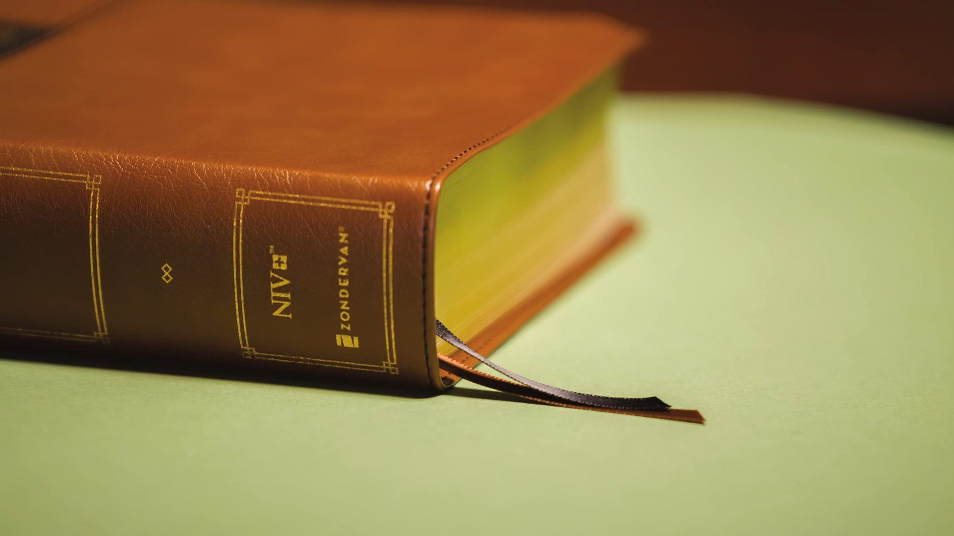 NIV, The Grace and Truth Study Bible (Trustworthy and Practical Insights), Leathersoft, Brown, Red Letter, Comfort Print