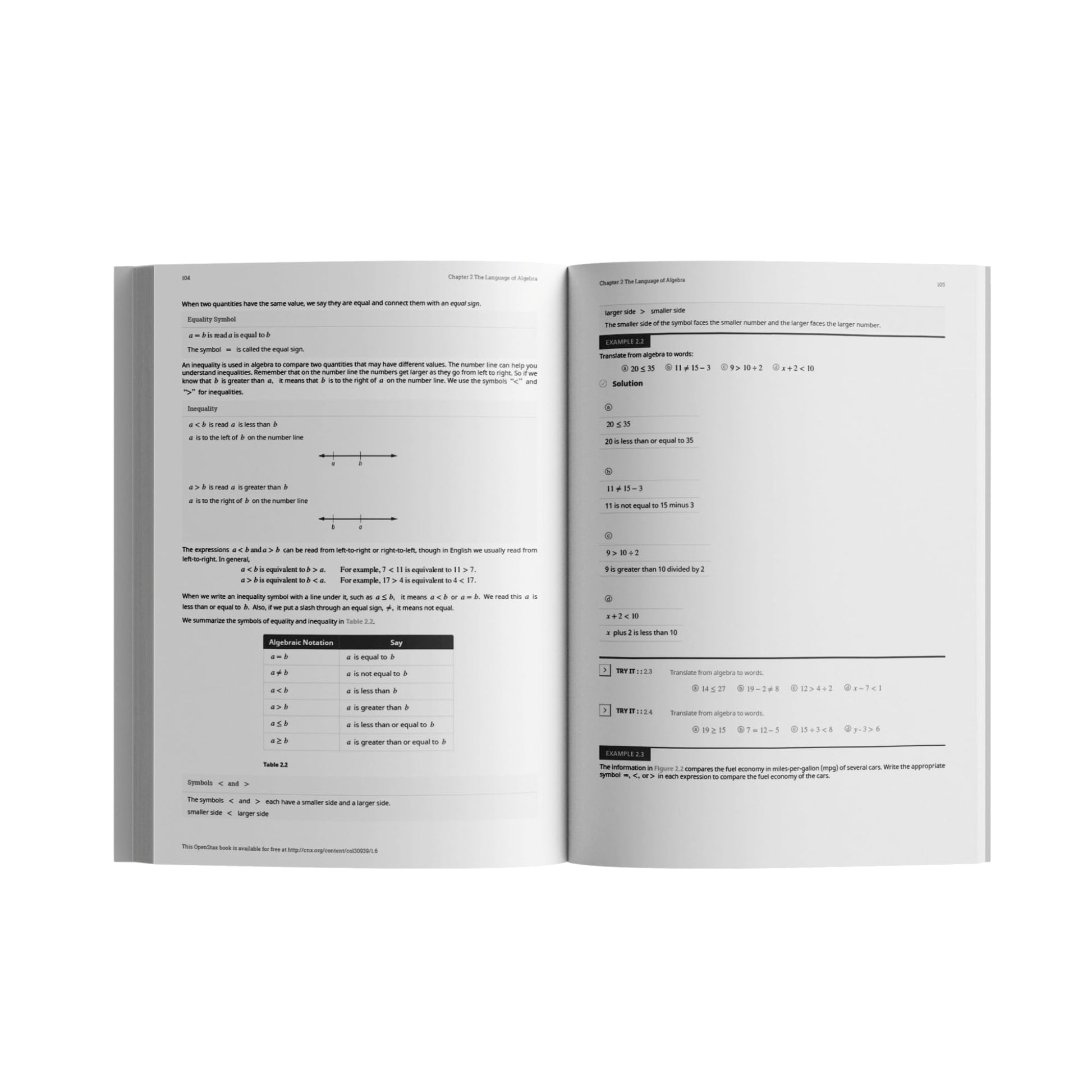 Prealgebra 2e by OpenStax (paperback version, B&W)