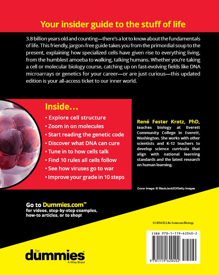 Molecular & Cell Biology For Dummies, 2nd Edition