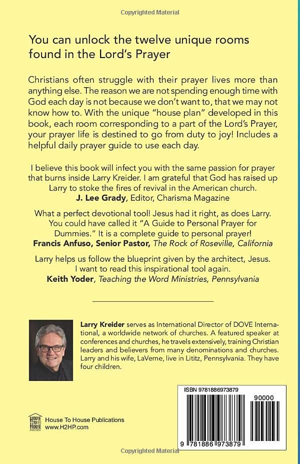 Your Personal House of Prayer: Unlocking twelve unique rooms found in the Lord's Prayer