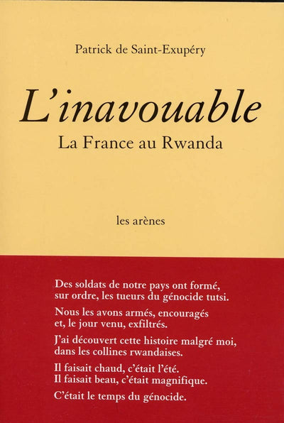 L'inavouable La France Au Rwanda