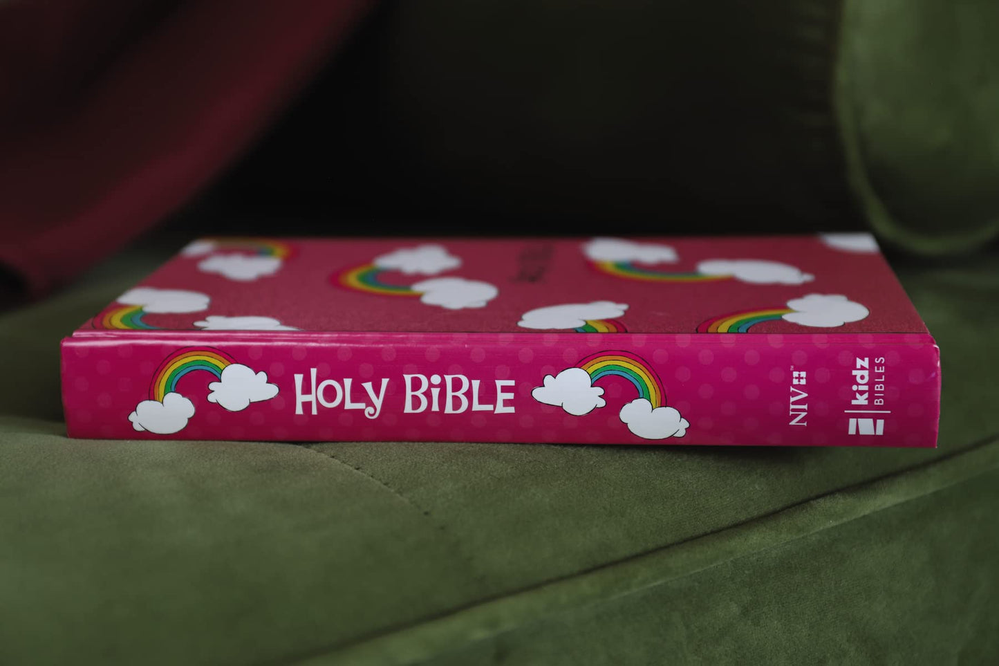 NIV, God's Rainbow Holy Bible, Hardcover, Comfort Print by Z