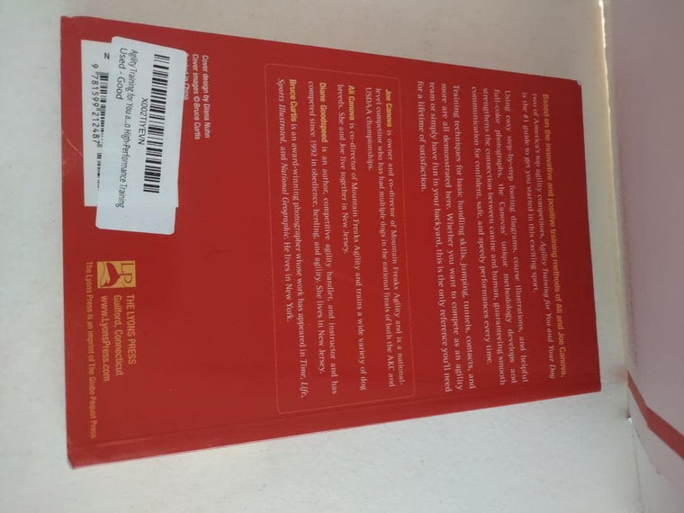 Agility Training for You and Your Dog: From Backyard Fun To High-Performance Training — back cover