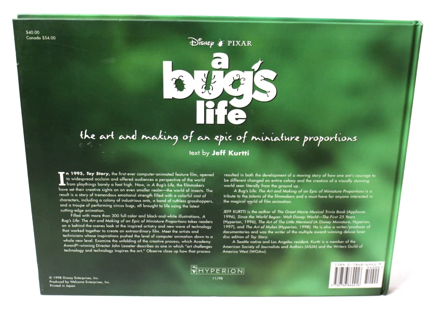A Bug's Life: The Art and Making of an Epic of Miniature Proportions
