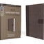 NIV, Super Giant Print Reference Bible (Font Size: 16.5-point), Leathersoft, Gray, Red Letter, Thumb Indexed, Comfort Print