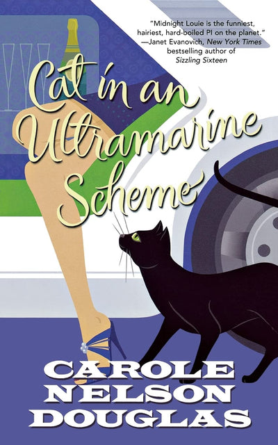 Cat in an Ultramarine Scheme: A Midnight Louie Mystery (Midnight Louie Mysteries, 22)