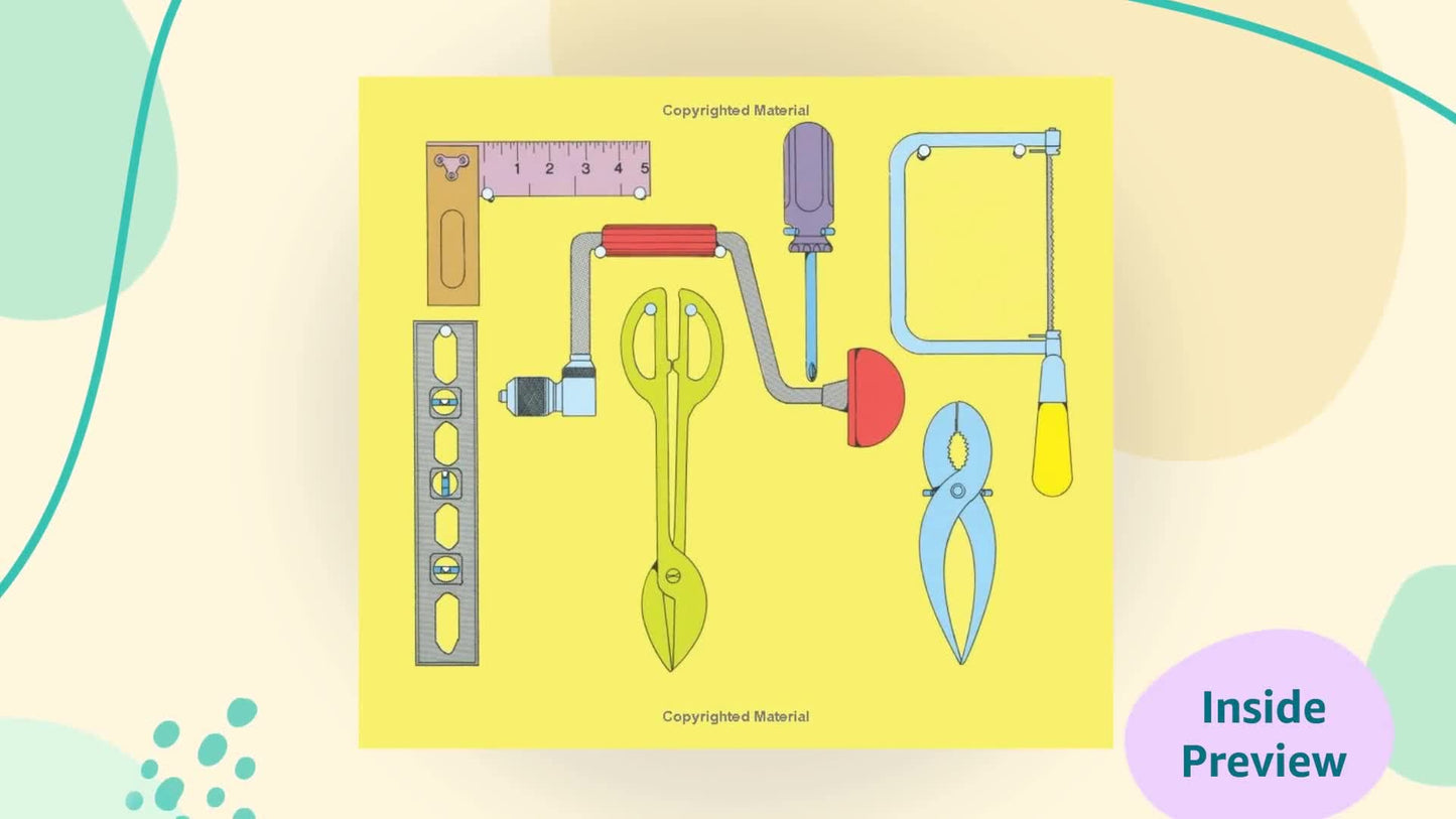 Tool Book: An Engaging Educational Introduction to Hammers, Saws, and More Through Simple Illustrations