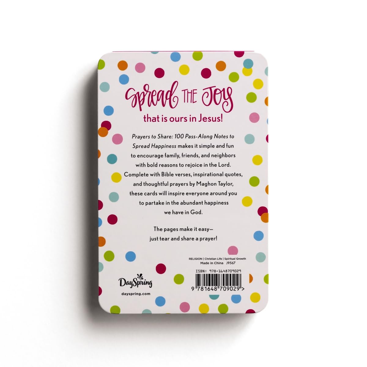 100 Pass-Along Notes to Spread Happiness: Prayers to Share (Shareable Messages of Encouragement with a Prayer, Scripture, and Inspirational Quote)