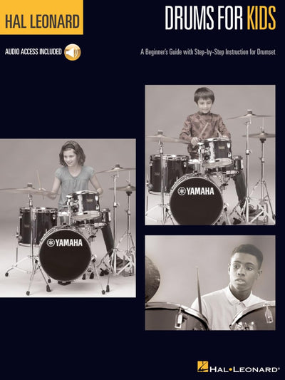 Drums for Kids  Beginner Drumset Instruction Book with Online Audio  Easy Drum Lessons for Children with Popular Songs  Drum Sheet Music for Kids, Drum Book for Beginners