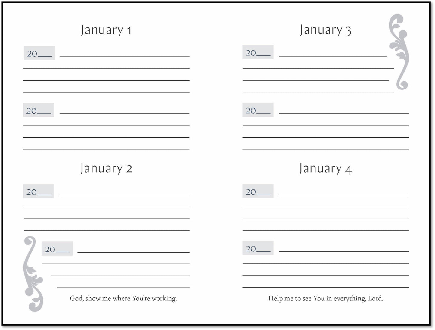One Verse a Day (Prayer Journal): A Two-Year Memory Book of What God is Doing in Your Life