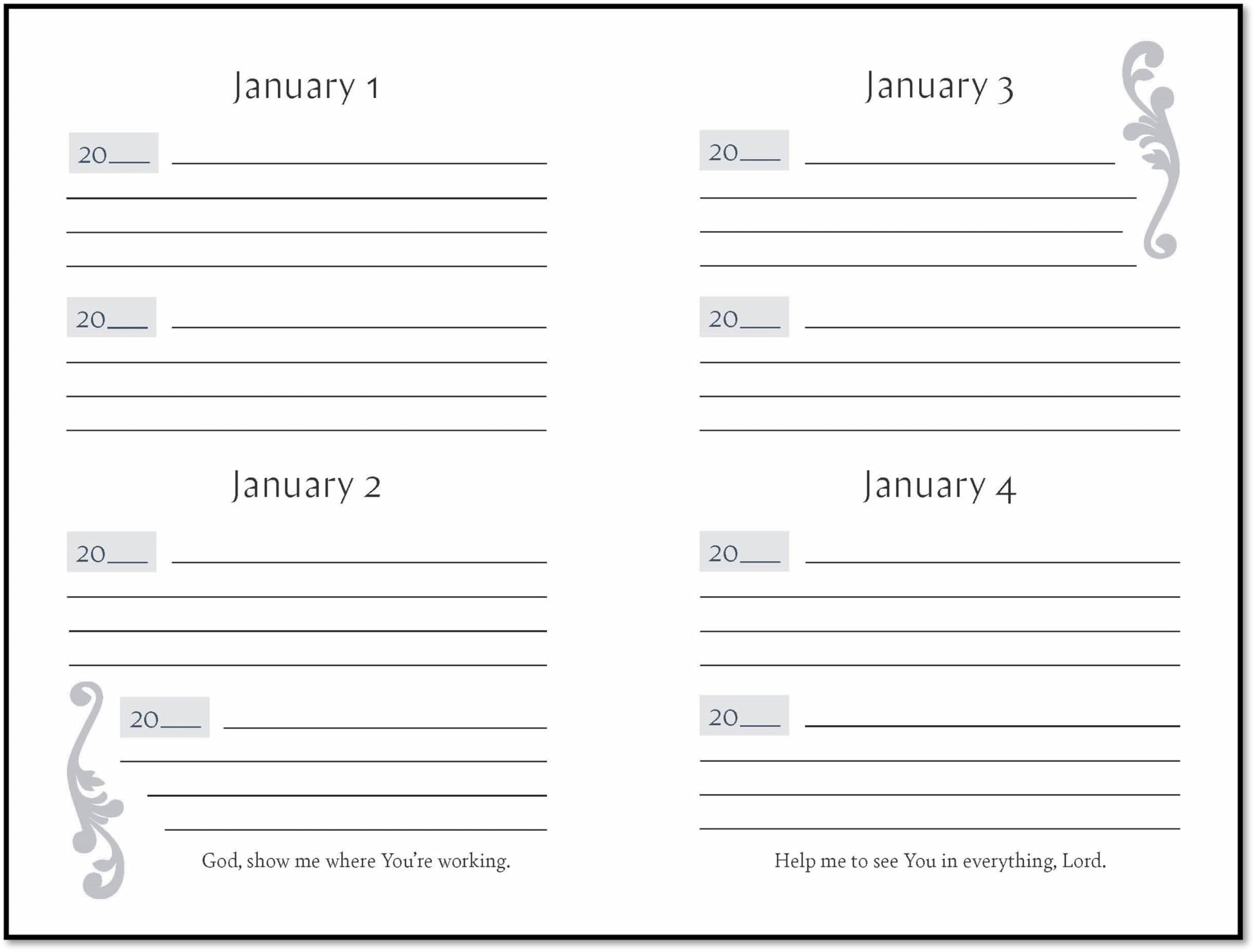 One Verse a Day (Prayer Journal): A Two-Year Memory Book of What God is Doing in Your Life