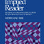 The Implied Reader: Patterns of Communication in Prose Fiction from Bunyan to Beckett