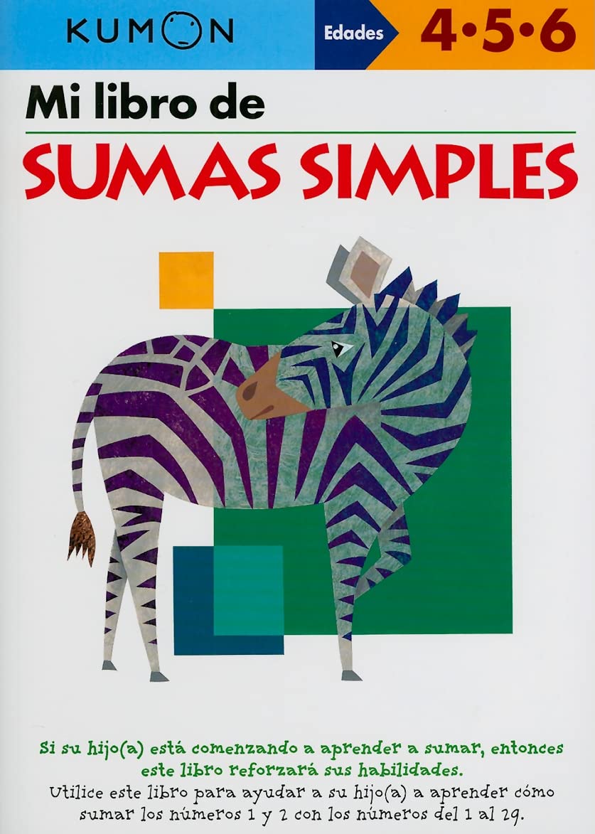 Mi Libro de Sumas Simples (Spanish Edition)