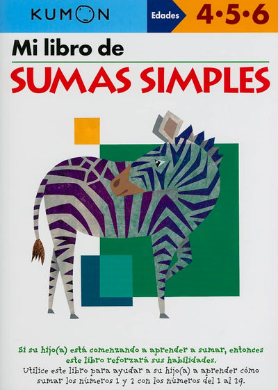 Mi Libro de Sumas Simples (Spanish Edition)