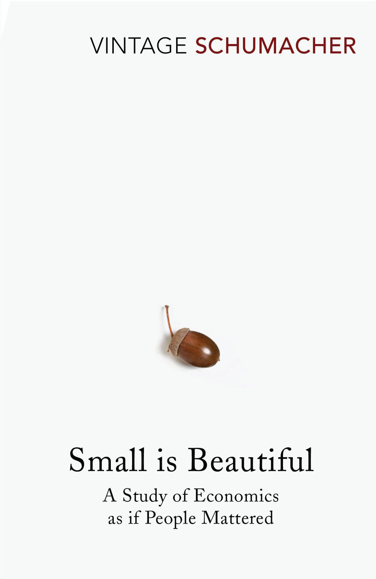 Small Is Beautiful [Paperback] [Jan 01, 1993] E F Schumacher