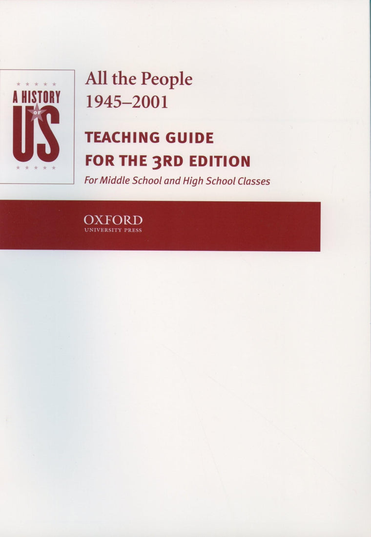 A History of U.S.: Book 10: All The People 1945-2001 Teaching Guide (A ^AHistory of US)