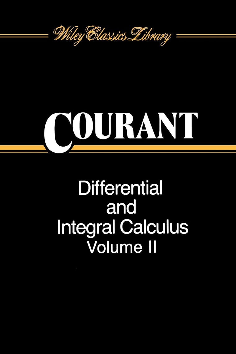 Differential and Integral Calculus, Vol. 2