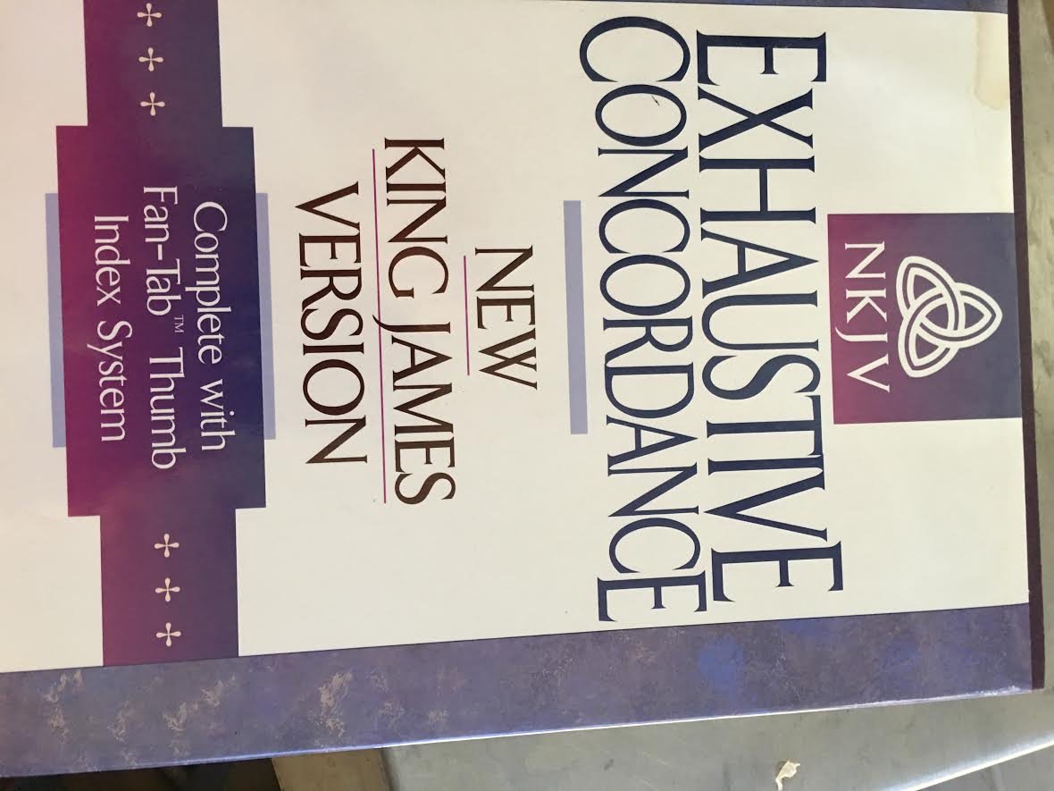 New King James Version Concordance: An Exhaustive Index of Every Word and Its Location in the Nkjv