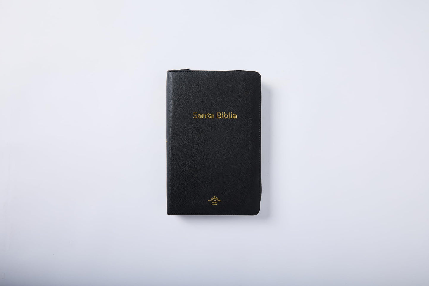 RVR60, Santa Biblia, Letra grande, Edicin porttil, Leathersoft, Negro, Palabras de Jess en Rojo, con cierre (Spanish Edition)