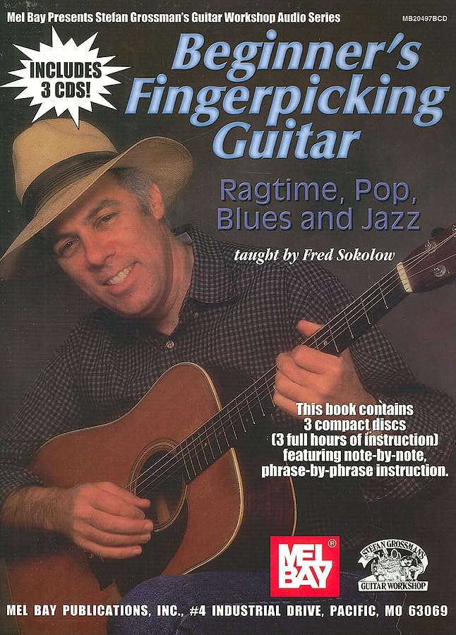 Beginner's Fingerpicking Guitar: Ragtime, Pop, Blues and Jazz