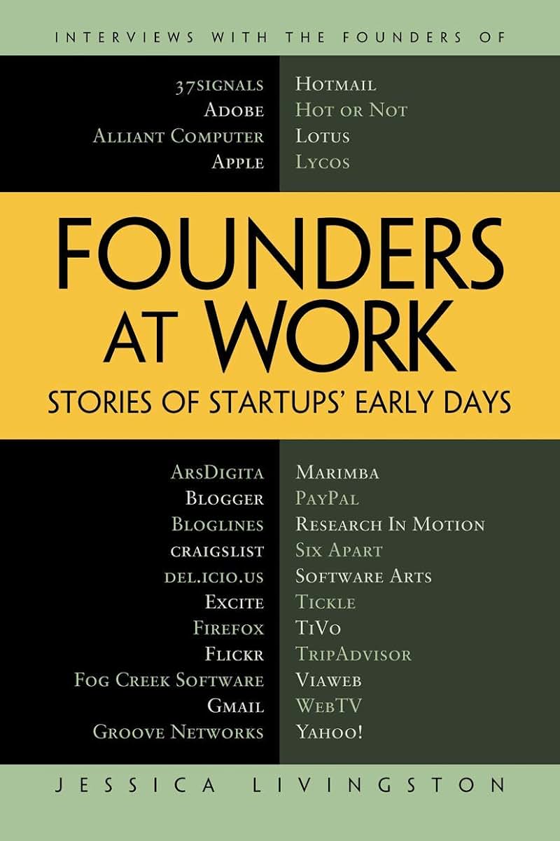 Founders at Work: Stories of Startups' Early Days