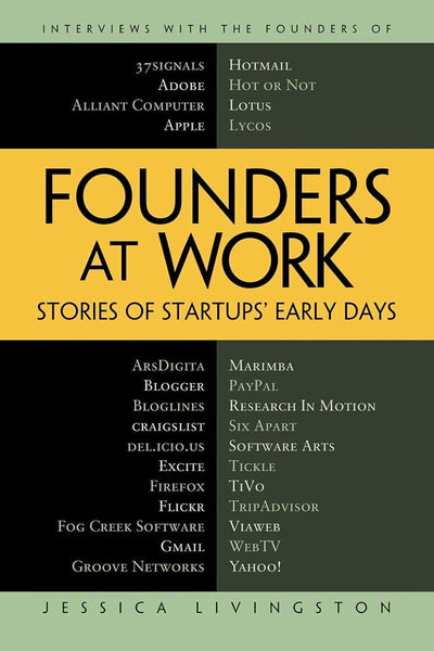 Founders at Work: Stories of Startups' Early Days