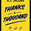 Thanks A Thousand: A Gratitude Journey (TED Books)