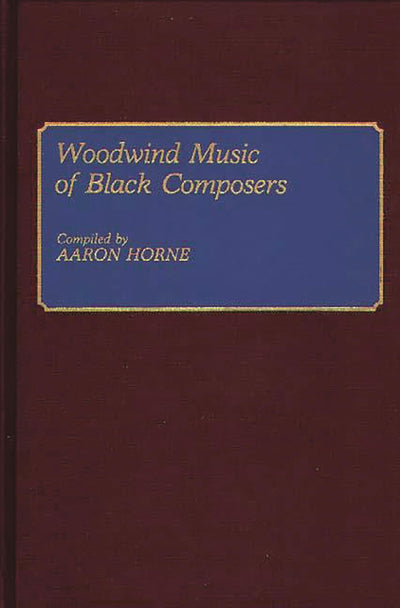 Woodwind Music of Black Composers (Music Reference Collection)
