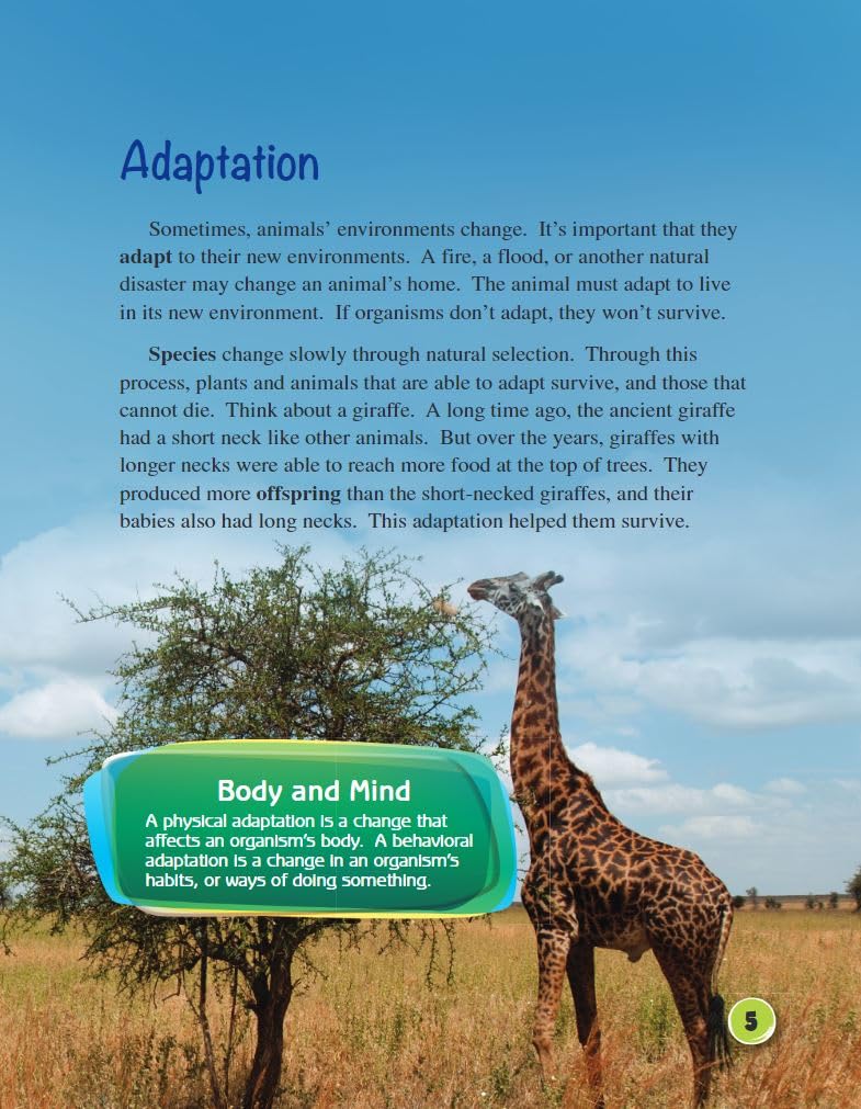 Adaptations (Science Readers: Content and Literacy)
