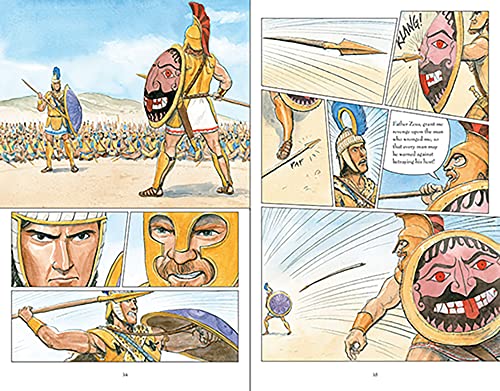 The Iliad: A Graphic Novel: (A Modern Visual Adaptation of Homer's Epic War Story of Greek Mythology for Young Adults)