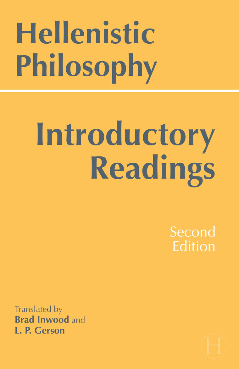 Hellenistic Philosophy (Hackett Classics)