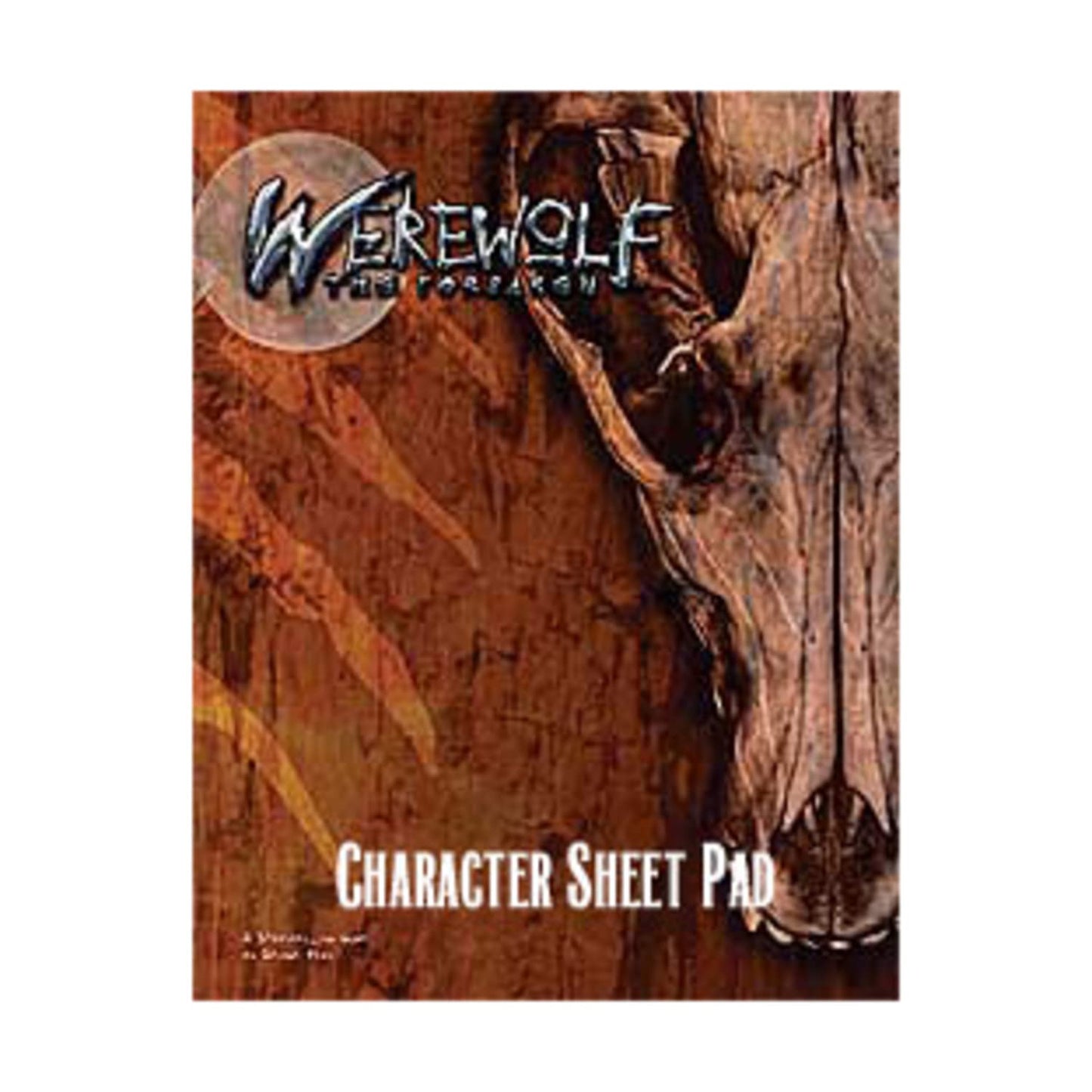 Werewolf: The Forsaken Character Sheet Pad