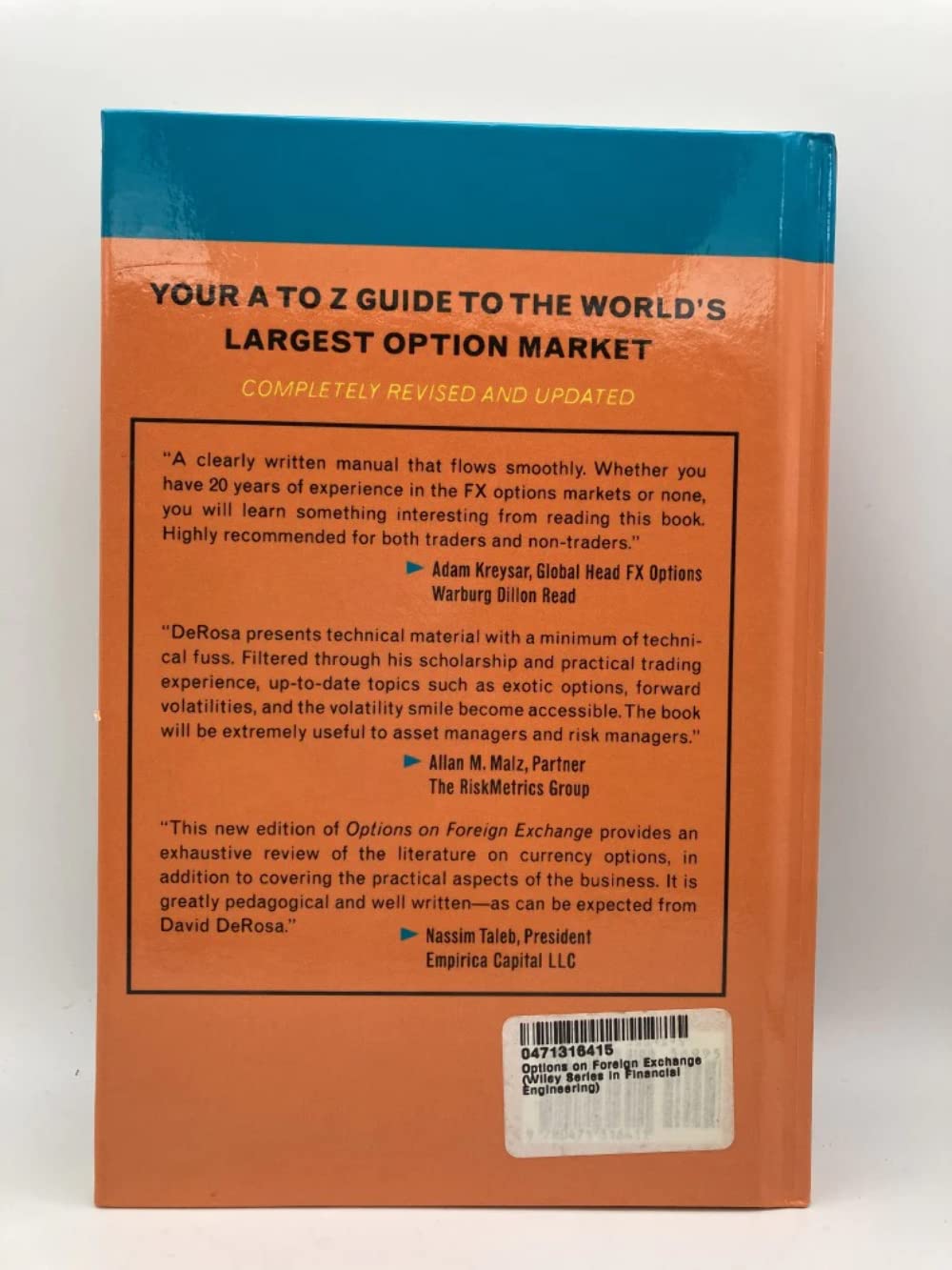 Options on Foreign Exchange (Wiley Series in Financial Engineering)